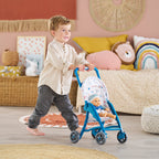 Poussette Oursons Pour Poupon 30 Cm