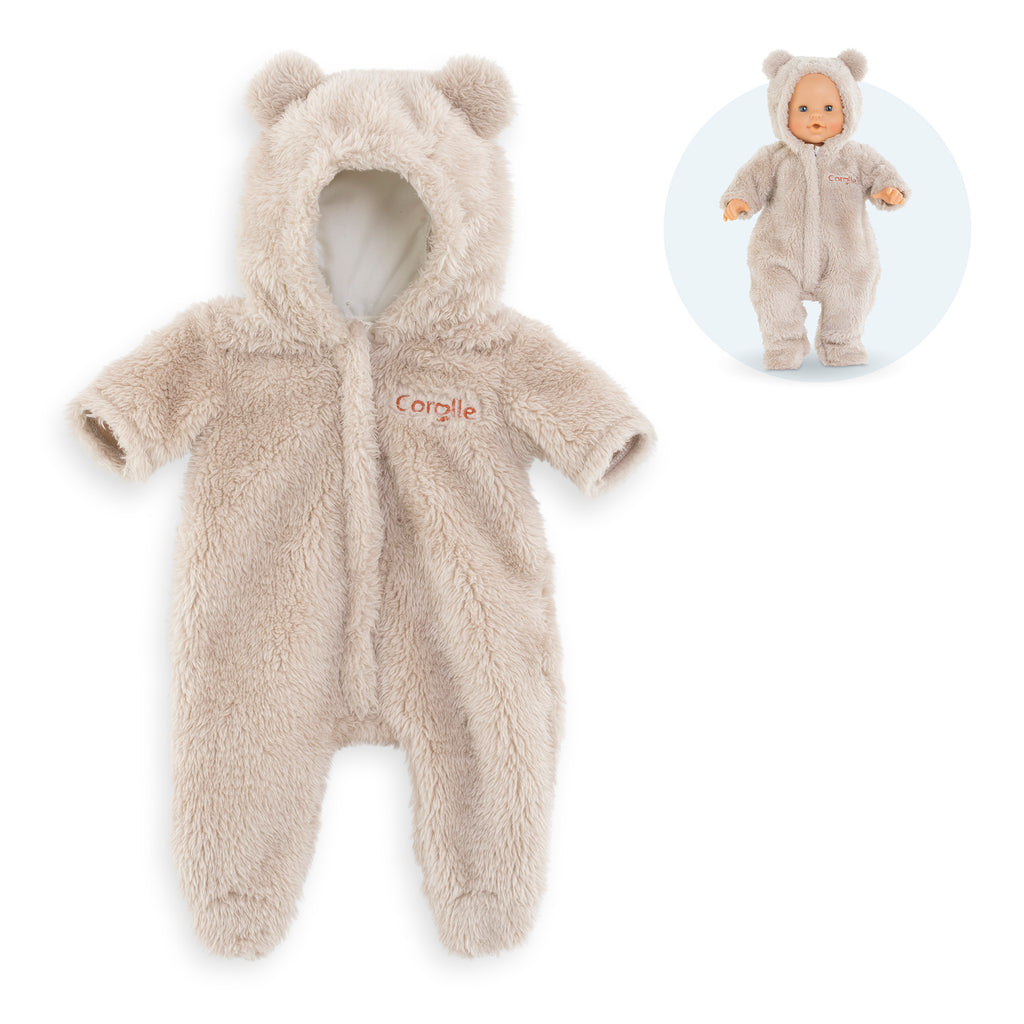 Combinaison Pilote Ourson Poupon 36 Cm