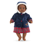 Manteau Corolle En Fêtes Pour Poupon 36 Cm