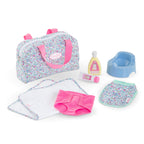 Coffret Accessoires À Langer Floral 36 Et 42 Cm