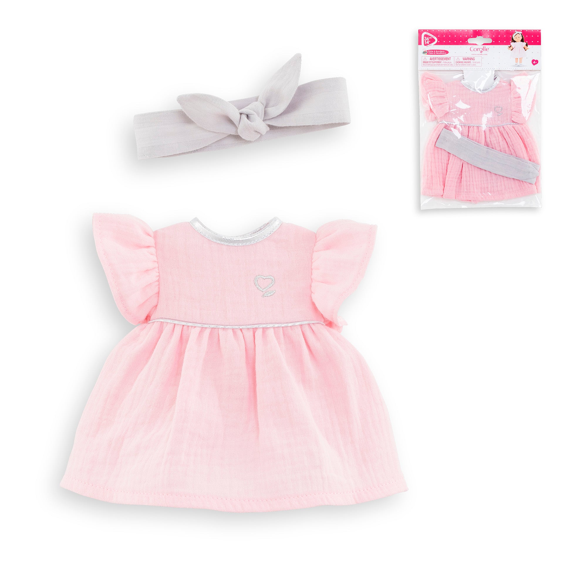 Robe Et Bandeau Pour Poupée Ma Corolle