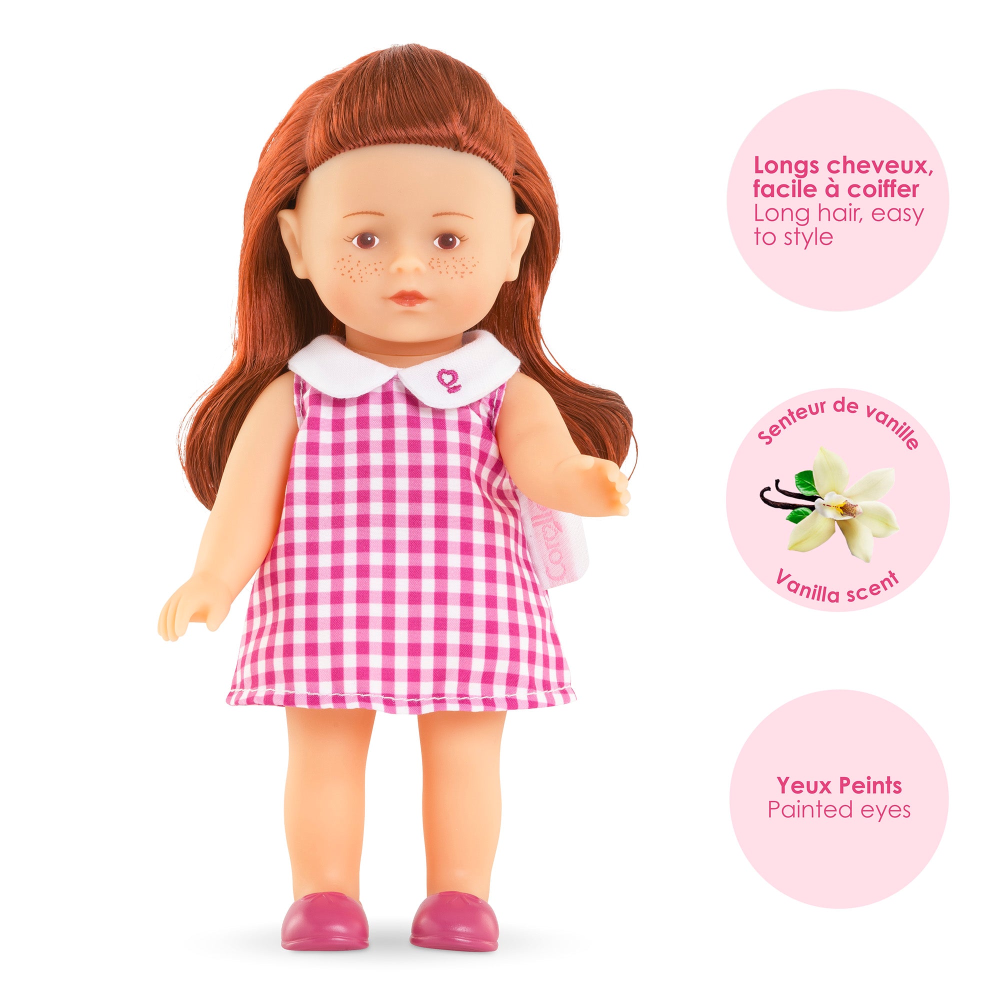 Poupée Mini Corolline Ruby - Vichy