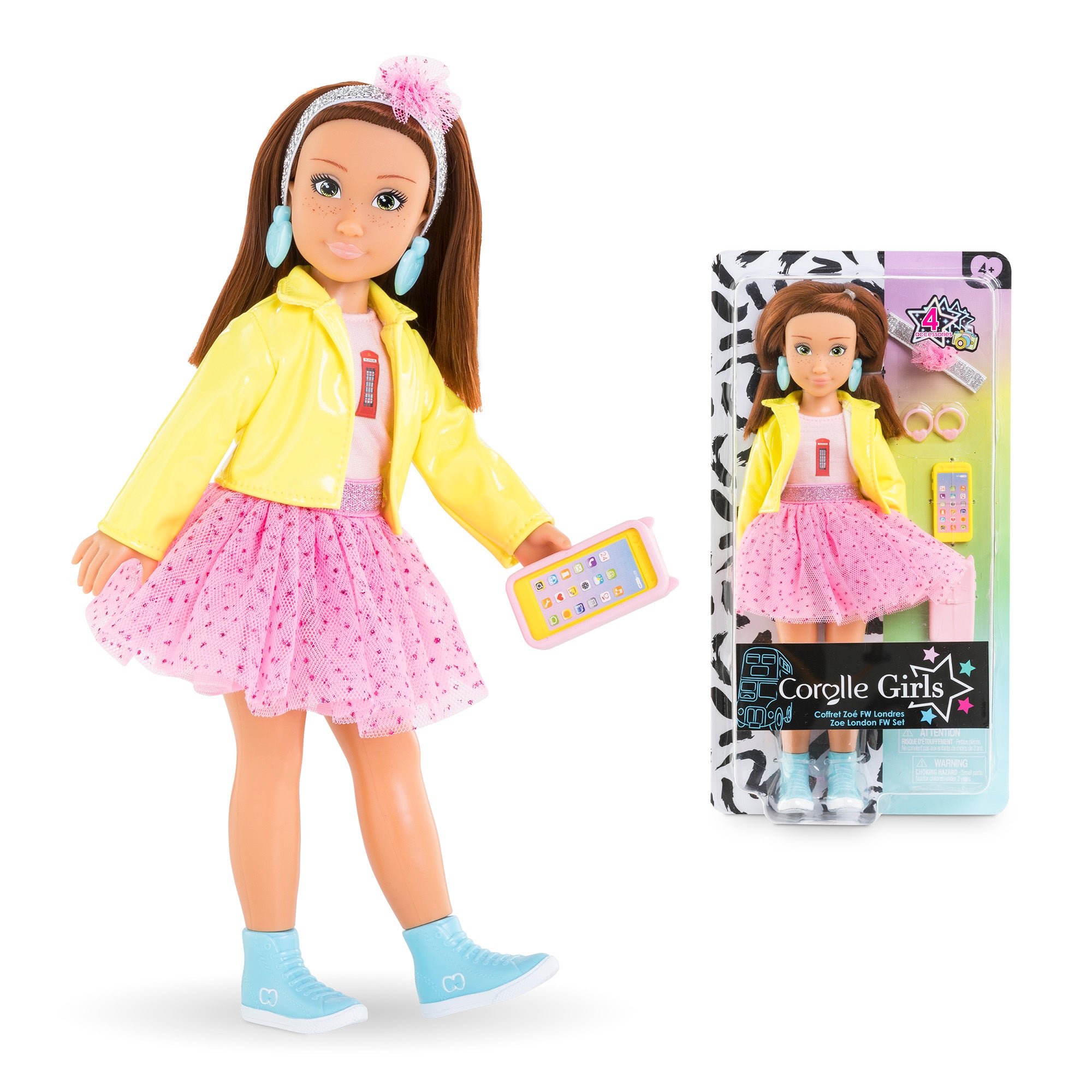 Corolle Girls Zoé Fashion Week London Doll Gift Set