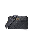 Prada - Sac Caméra Quilted Nylon - Femme - Black