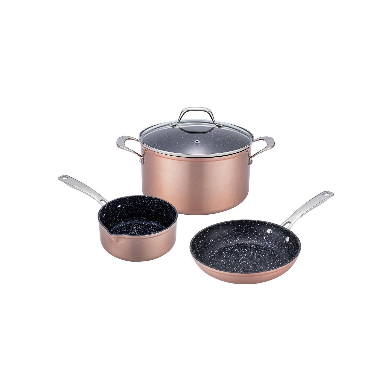 Héritage - Set 4 Pièces - Aluminium - Cuivré