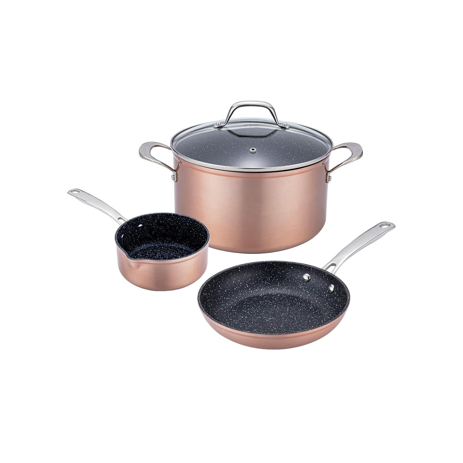Héritage - Set 4 Pièces - Aluminium - Cuivré