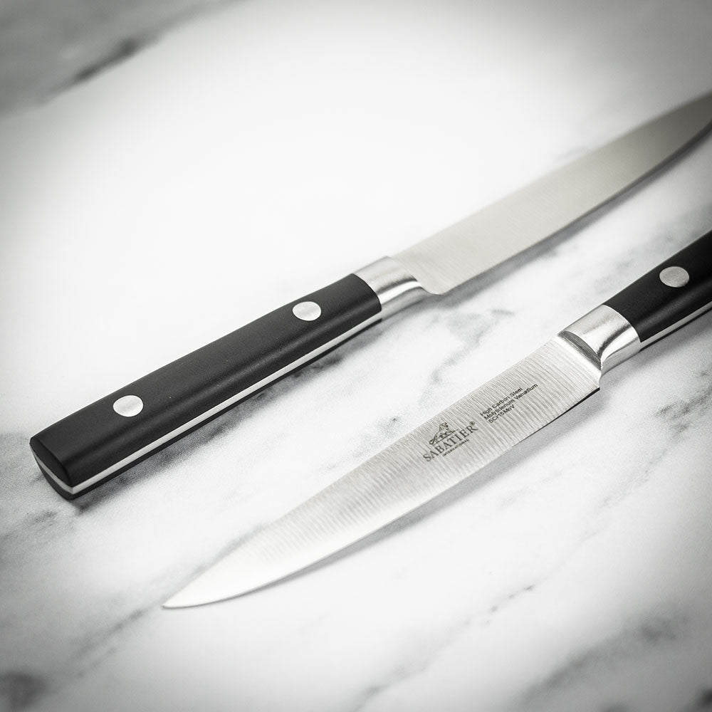 Coffret De 4 Couteaux À Steaks - 12Cm - Leonys
