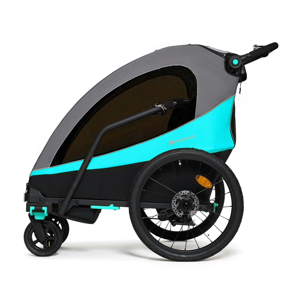 Remolque Bicicleta Infantil 3En1 Nava Azul