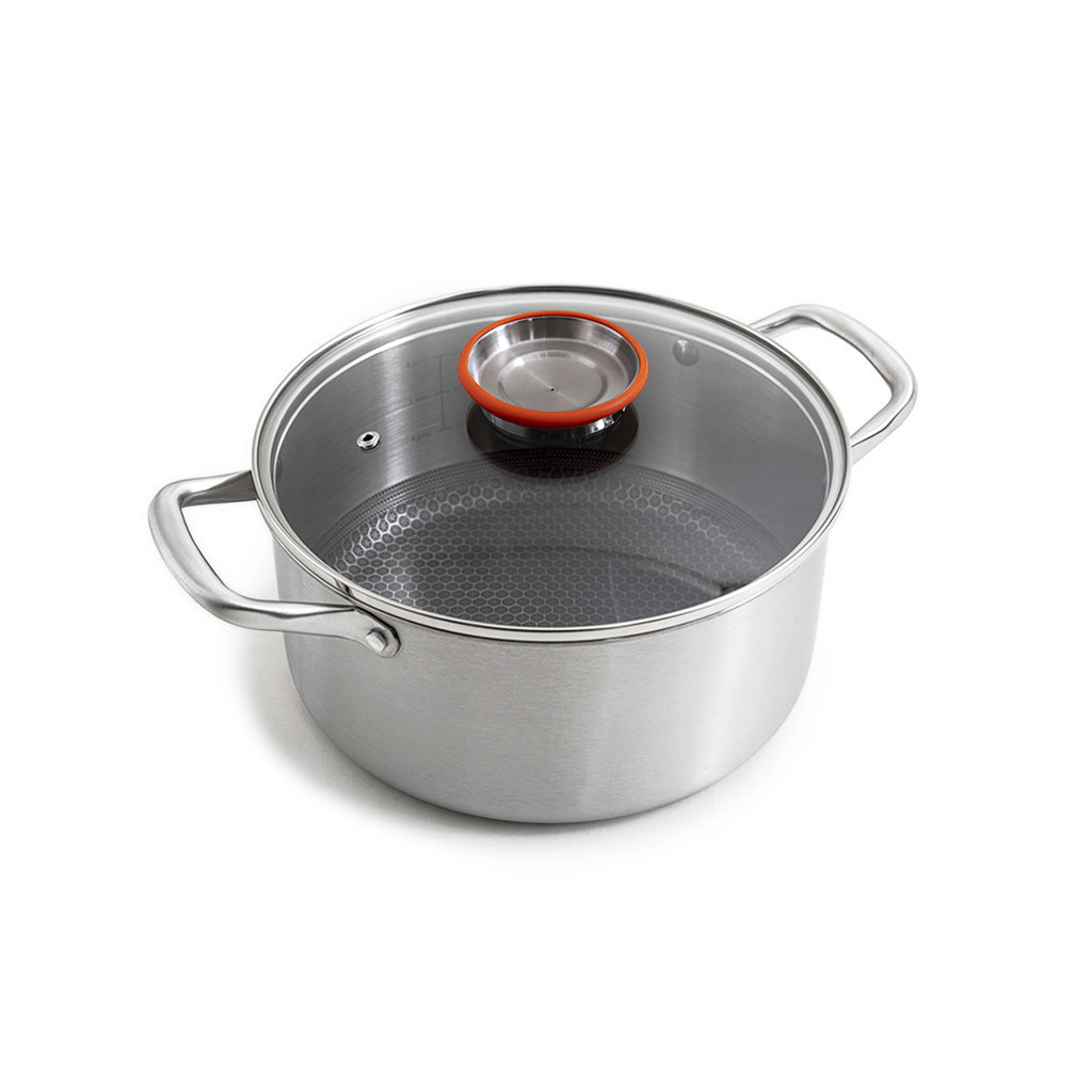 BlackSteel - Marmite - Inox Triplex - Argenté