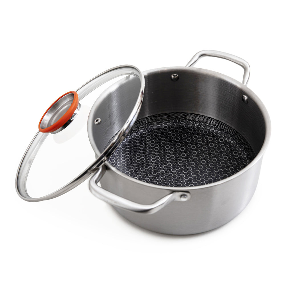 BlackSteel - Marmite - Inox Triplex - Argenté