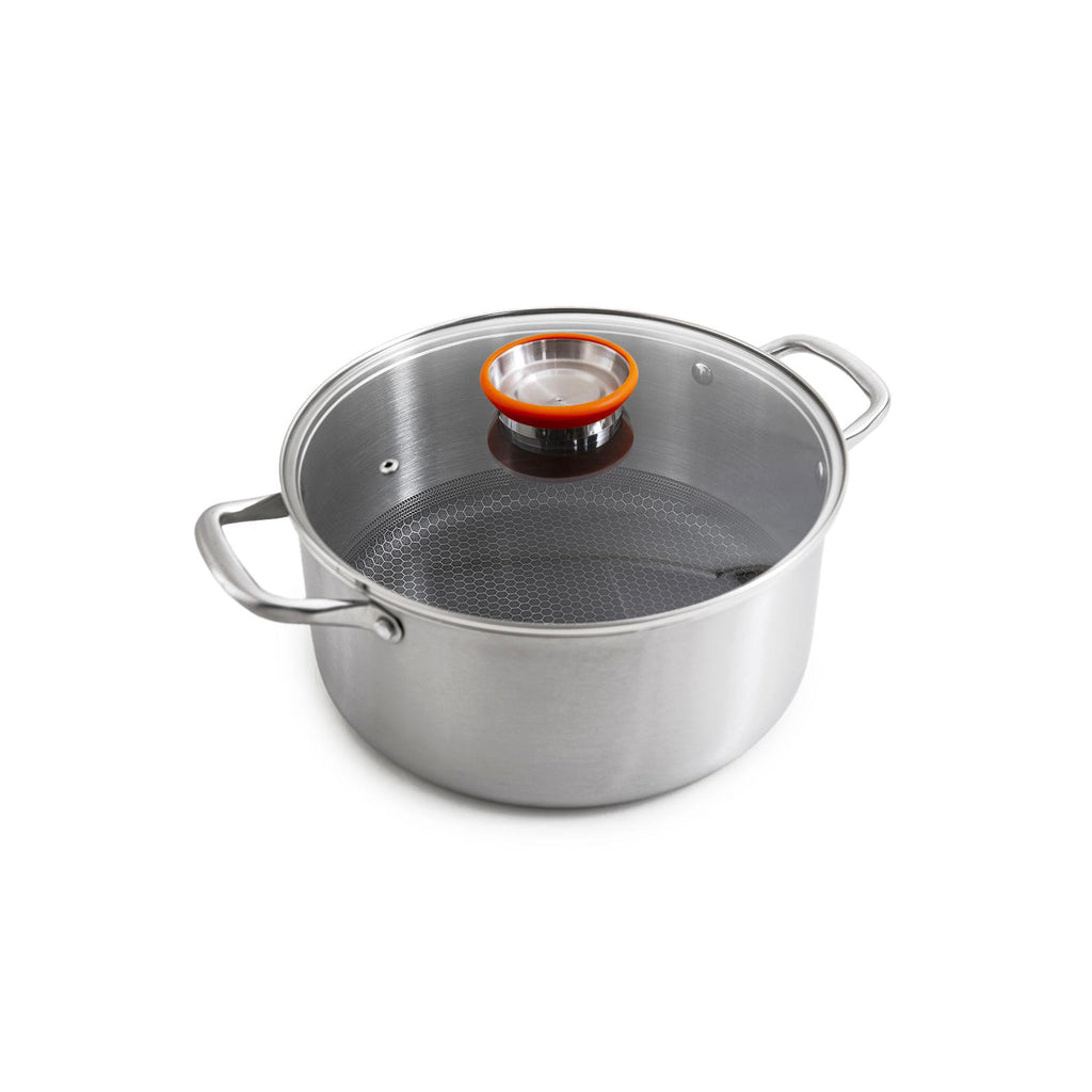 BlackSteel - Marmite - Inox Triplex - Argenté