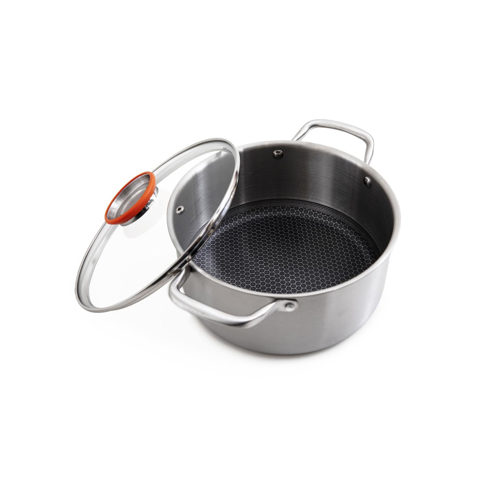 BlackSteel - Marmite - Inox Triplex - Argenté