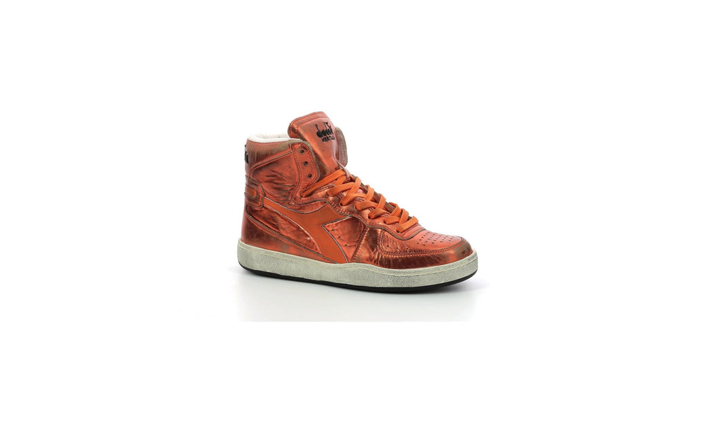 Sneakers Haut Mi Baske Met Us - Coral Rose - Mixte