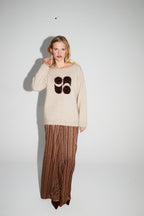 Charlie Trousers Cognac Stripes Made In Italy