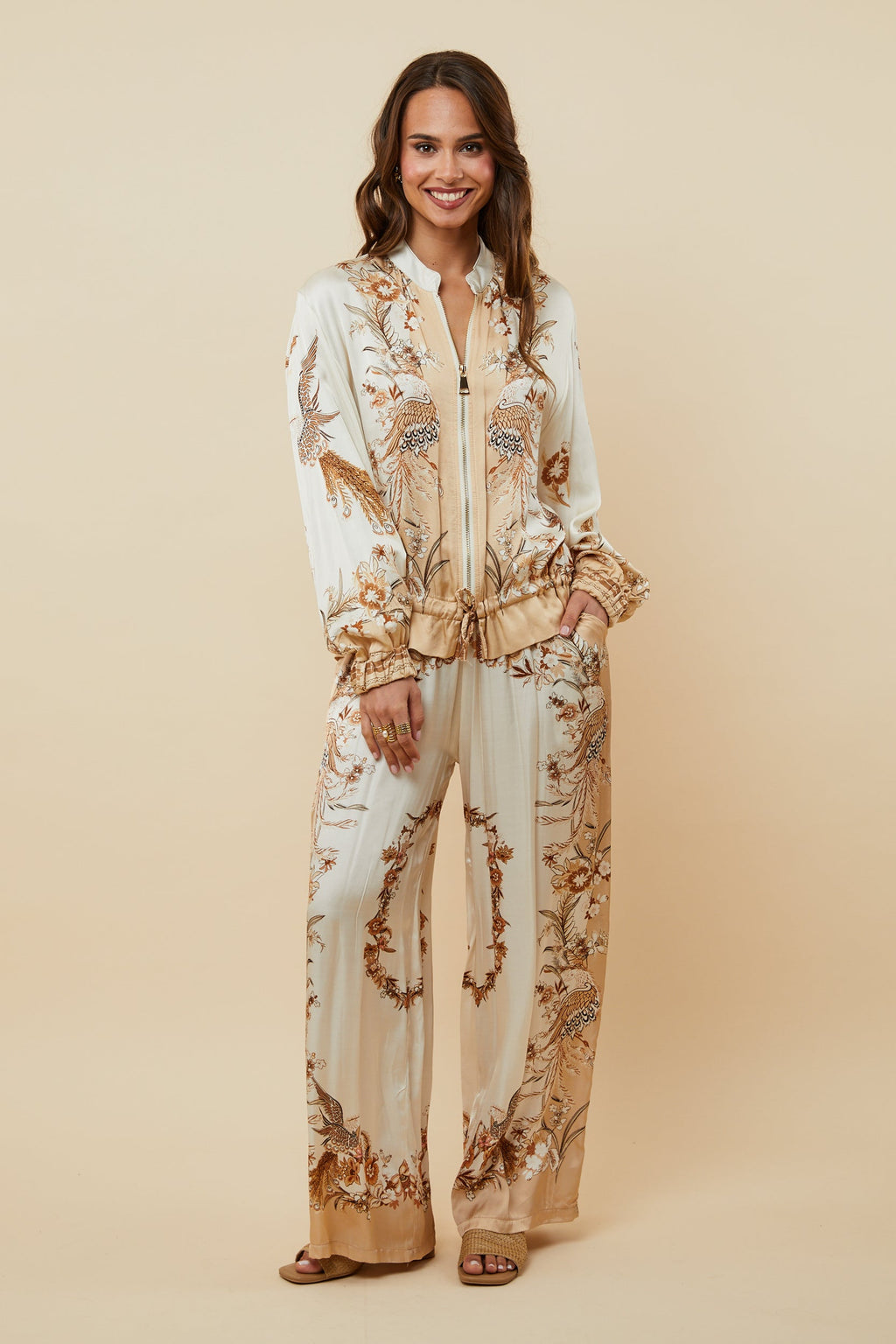 Pantalones - Camel