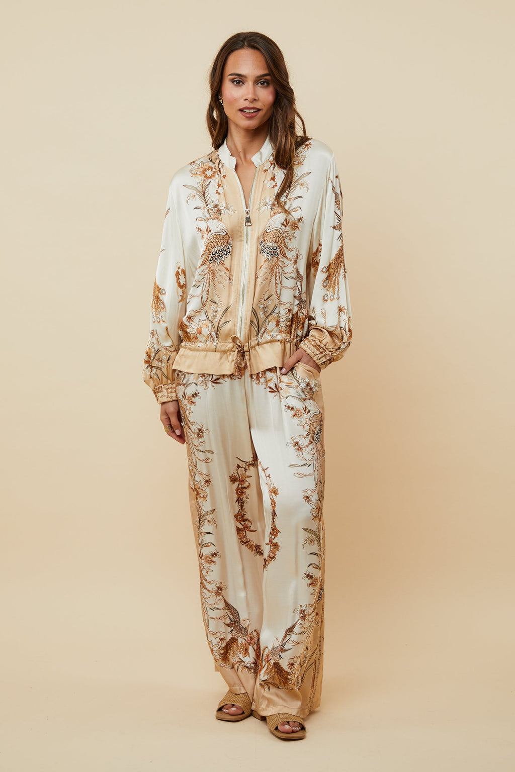Pantalones - Camel