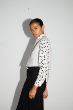 Veste Sans Manche Arielle Granito Fabriquée En Italie