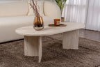 Sable - Coffee Table - Travertine