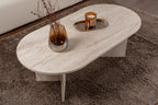 Sable - Coffee Table - Travertine