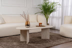 Sable - Coffee Table - Travertine