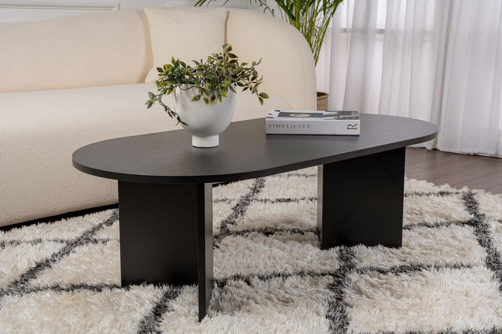 Sable - Coffee Table - Black Wood