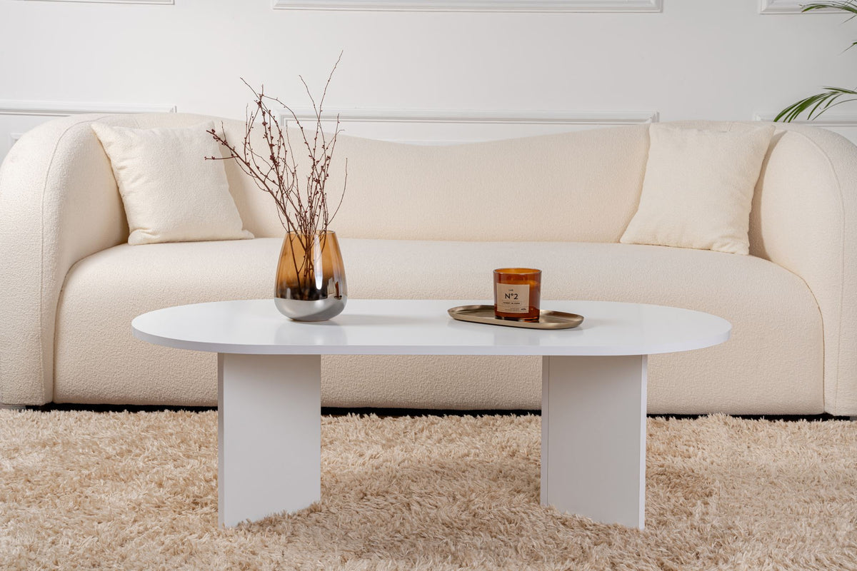 Sable - Coffee Table - White