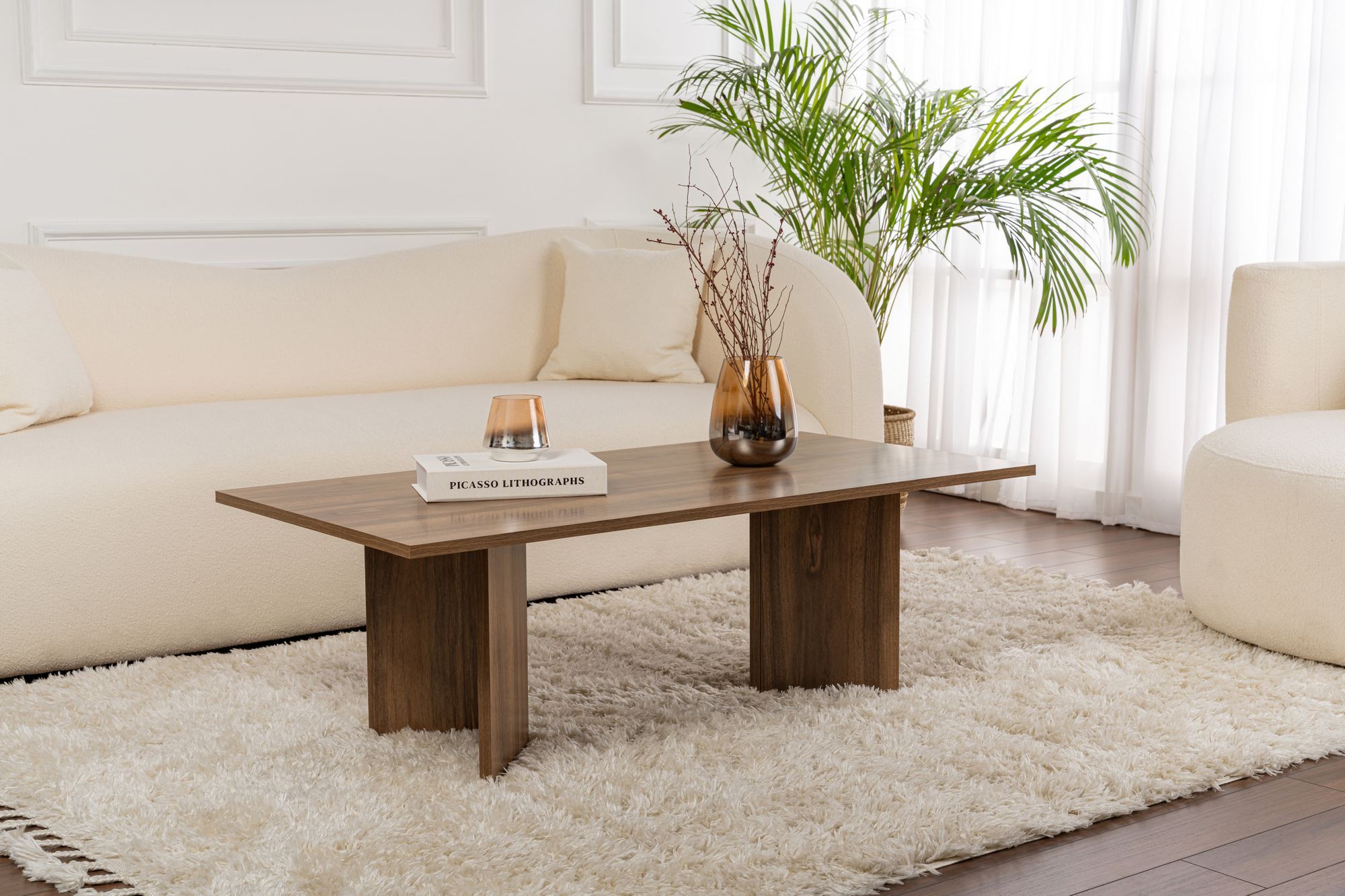 Sabin - Coffee Table - Venezia Walnut