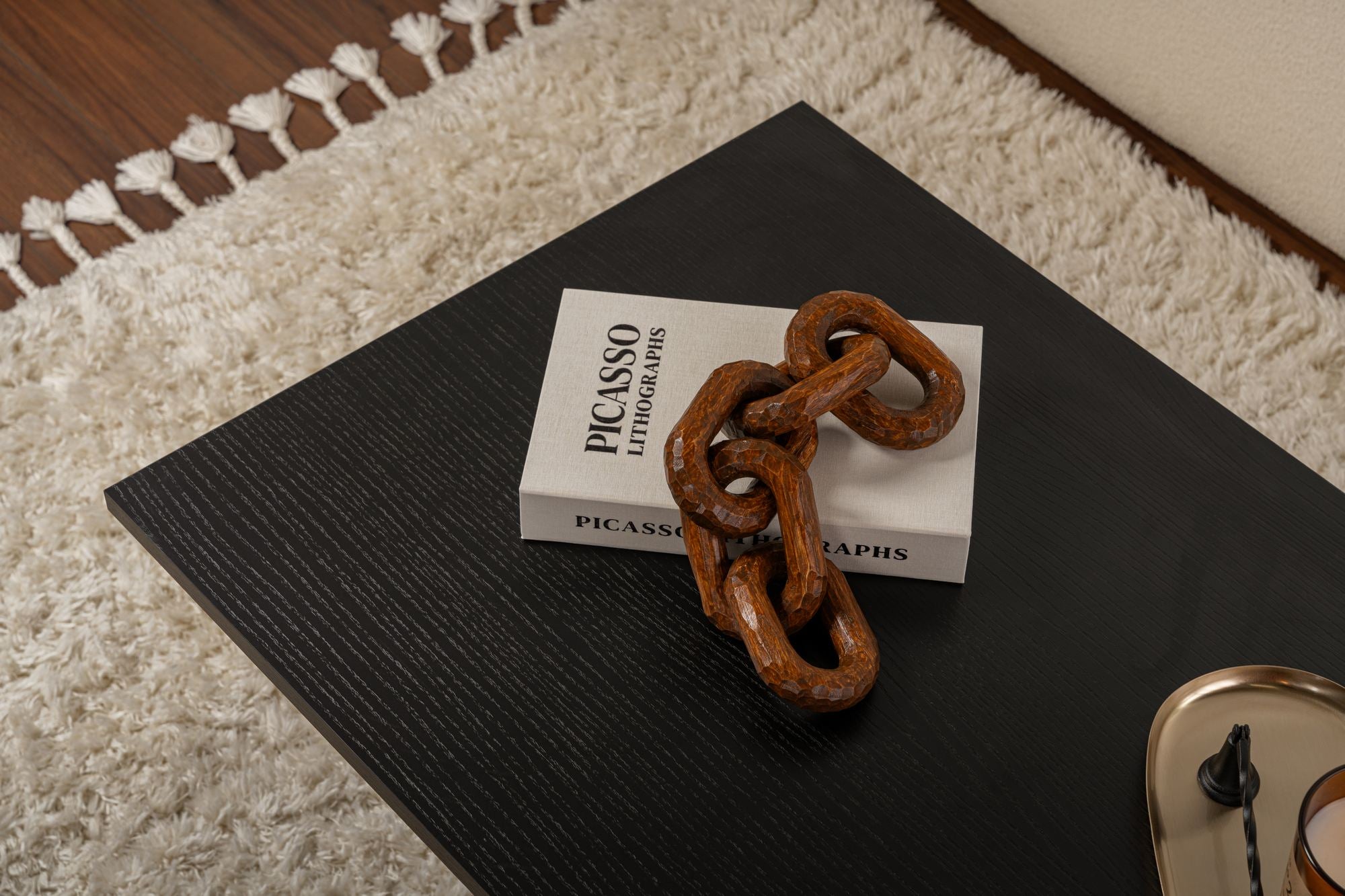 Sabin - Coffee Table - Black Wood