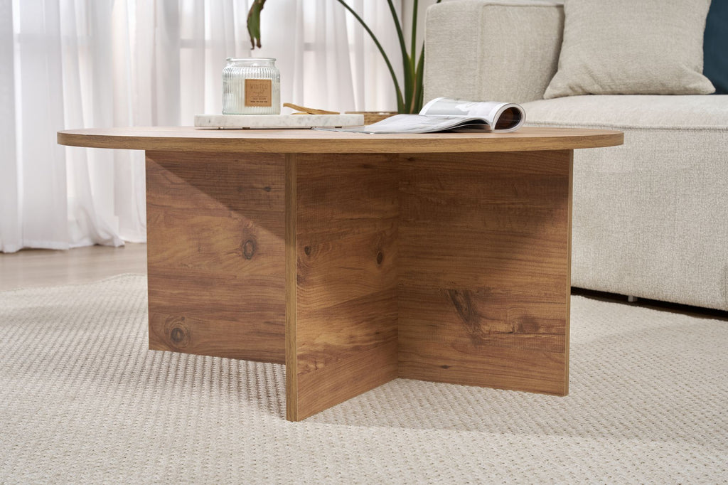 Soleil - Coffee Table - Atlantic Pine