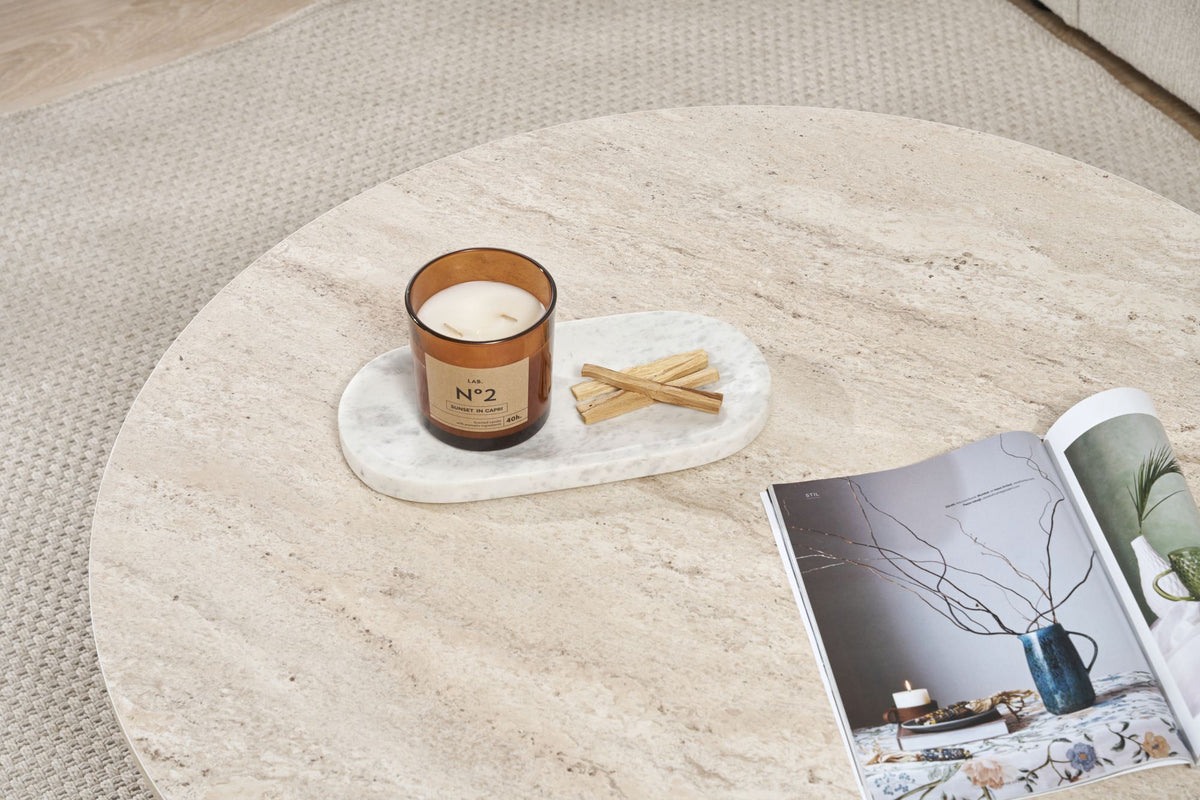 Soleil - Coffee Table - Travertine