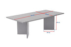 Sabin - Coffee Table - Travertine/Venezia Walnut