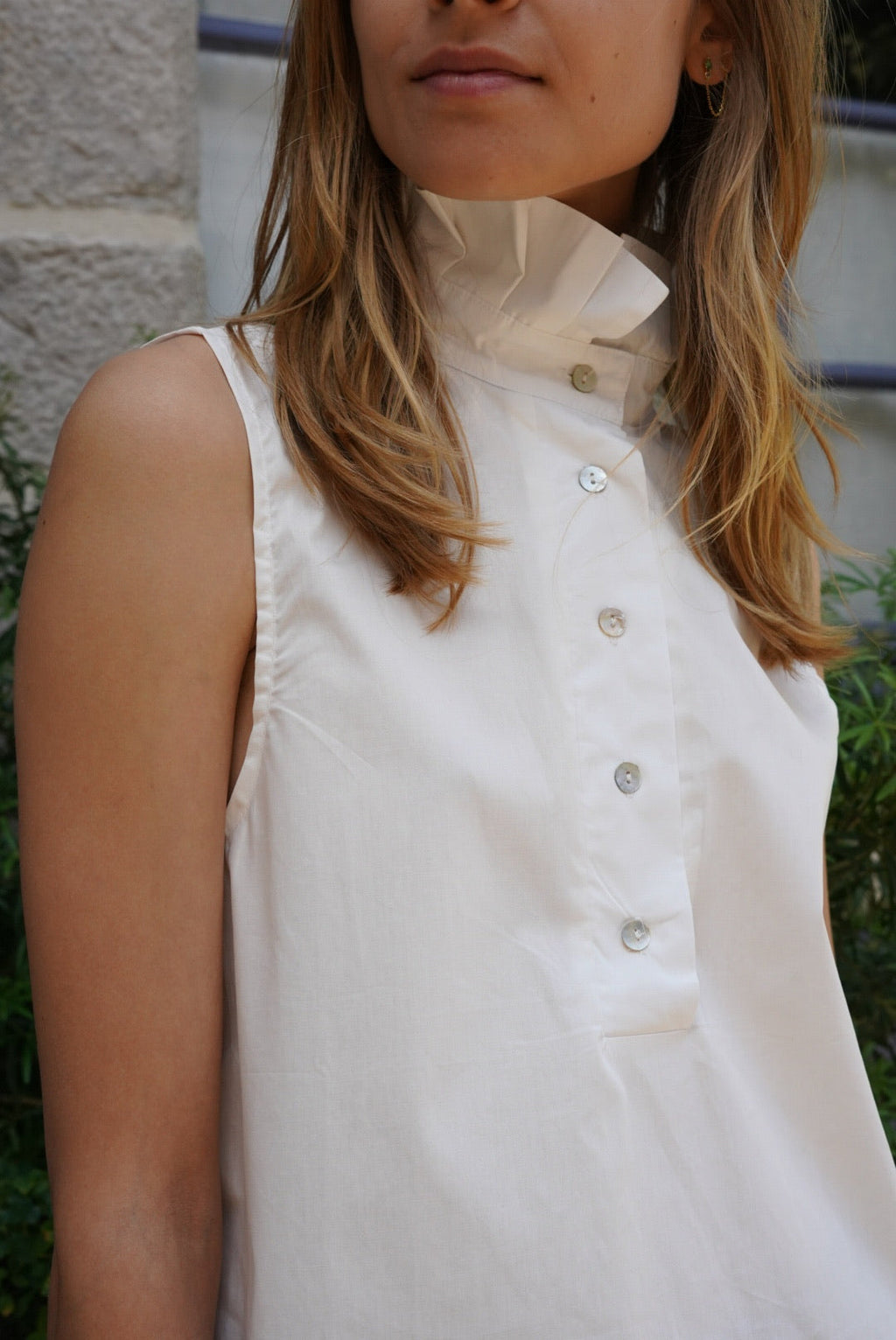 White Virgile Top