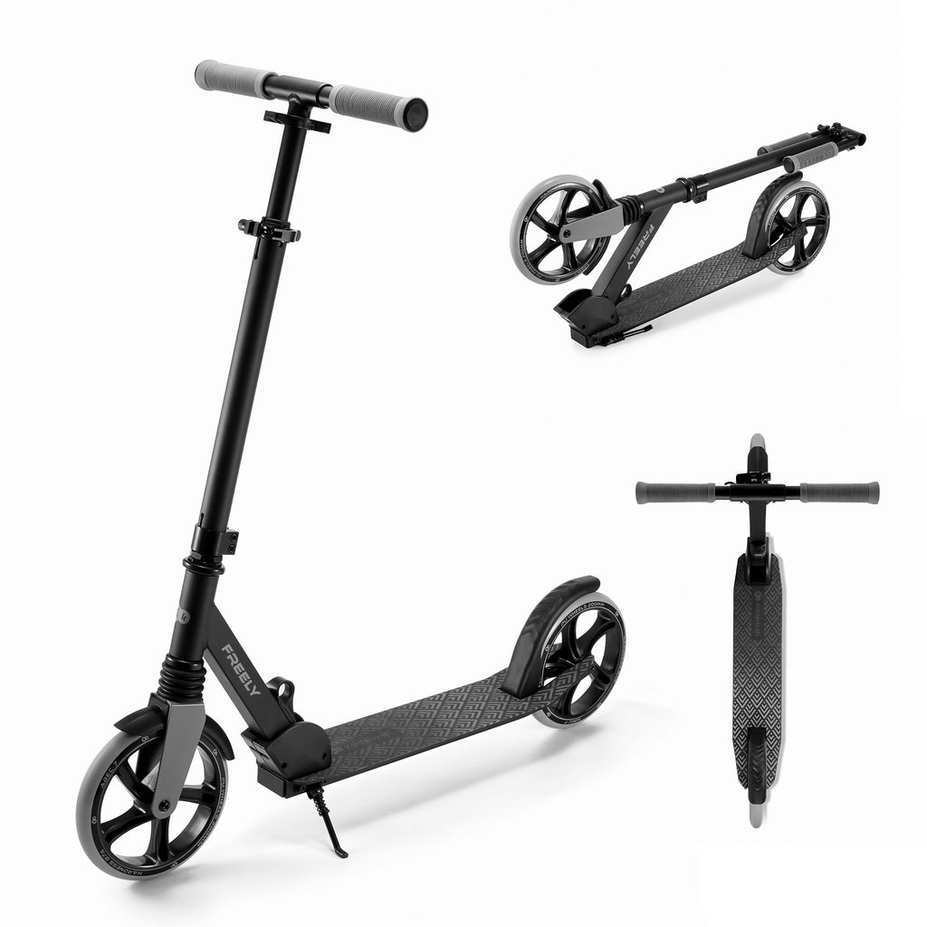 Patinete Plegable Freely Negro