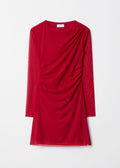 Vestido St Silje Vestido de malla - Rojo - Mujer
