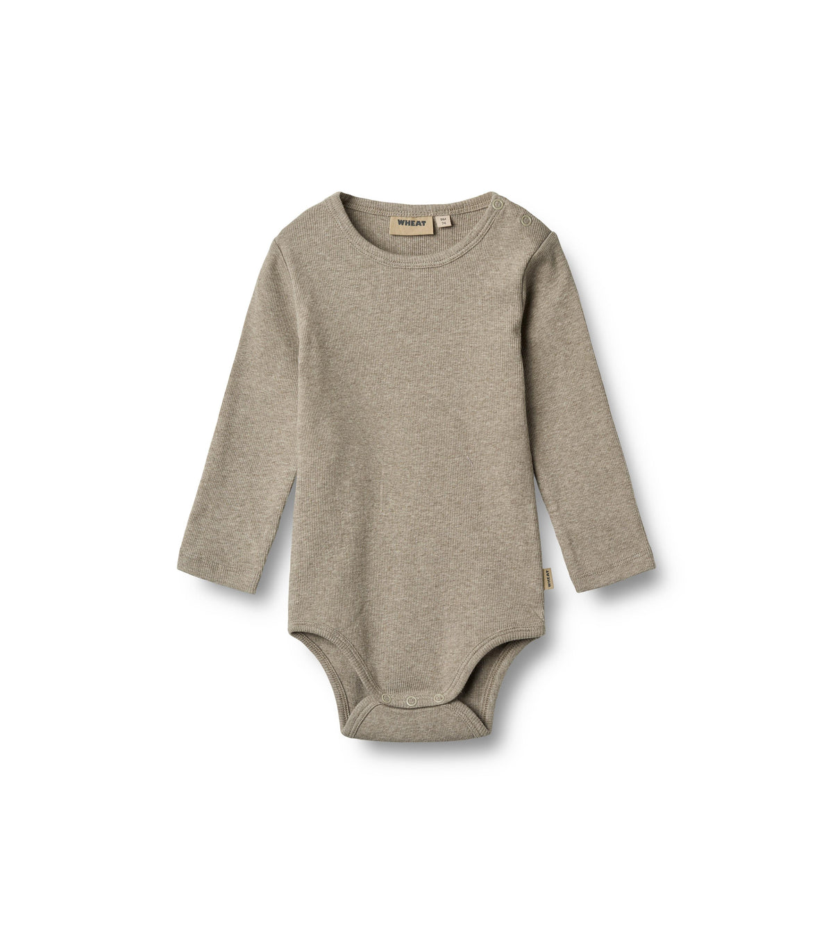 Långärmad Body Spencer - Gravel Melange
