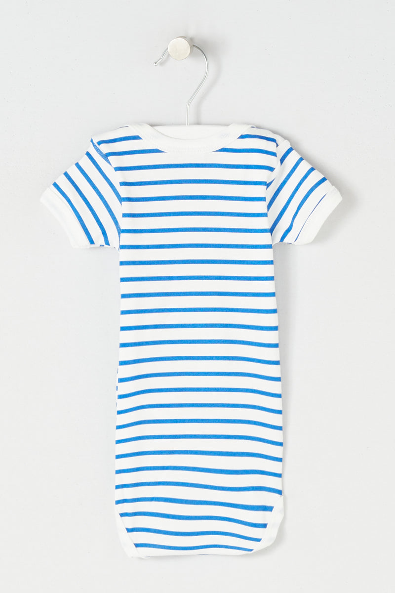 Bodysuits - Blue And White - Baby Girl