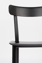 Friday - Lot De 2 Chaises D'Extérieur - Aluminium - Noir