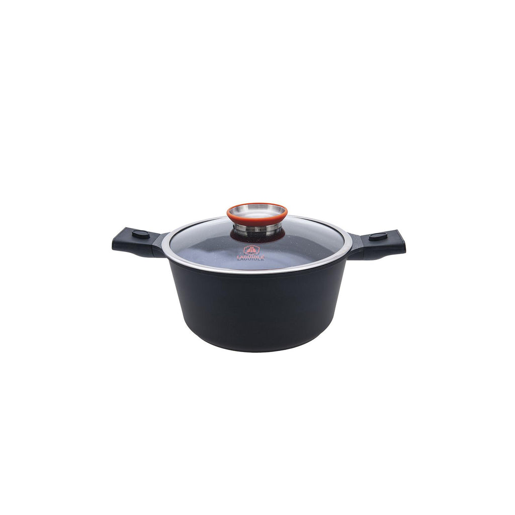 Alizée MiniMax - Juego de 8 piezas - Aluminio - Negro