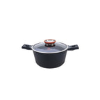 Alizée MiniMax - Juego de 8 piezas - Aluminio - Negro