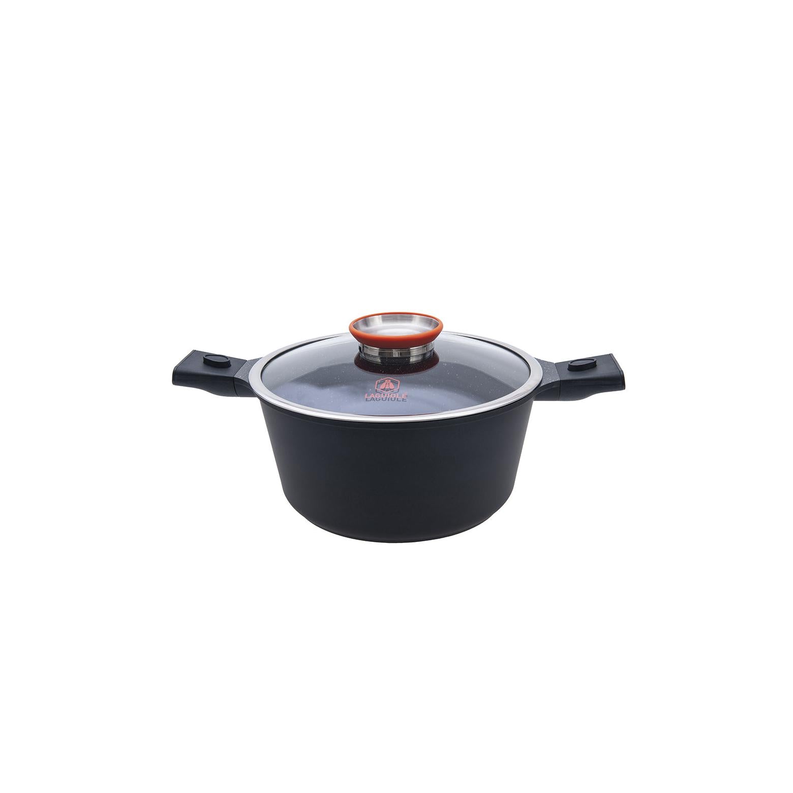 Alizée MiniMax - Juego de 8 piezas - Aluminio - Negro
