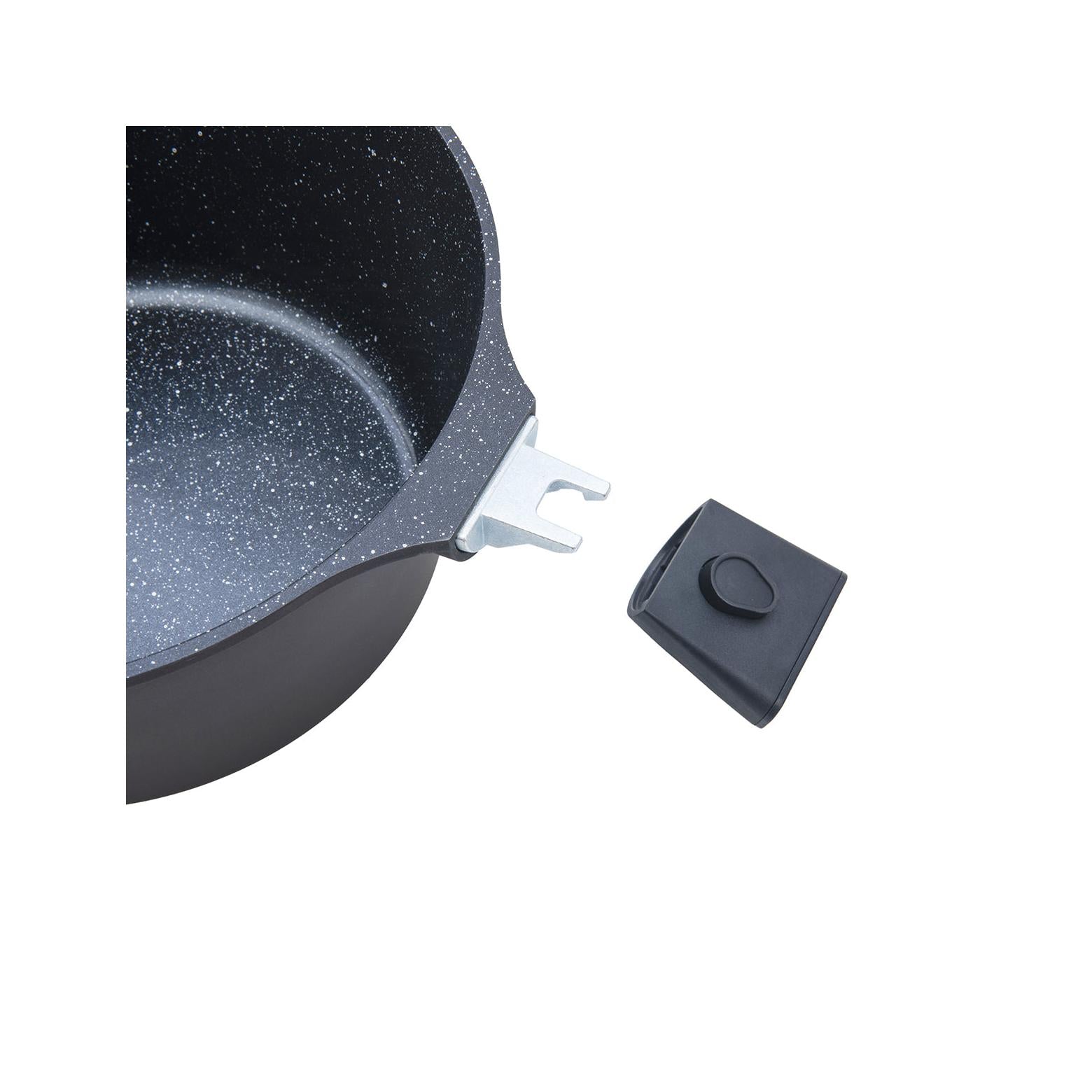 Alizée MiniMax - Juego de 8 piezas - Aluminio - Negro