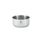 Réactif - Lot De 3 Casseroles Amovibles - Inox - Argent