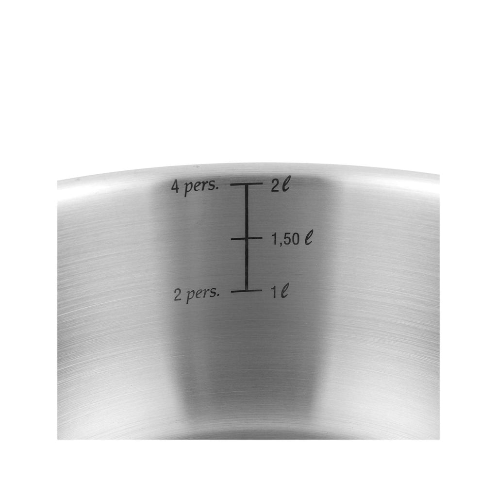 Réactif - Lot De 3 Casseroles Amovibles - Inox - Argent