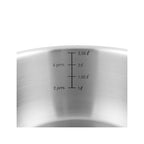 Réactif - Lot De 3 Casseroles Amovibles - Inox - Argent