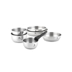 Réactif - Set 7 Pièces Amovible - Inox - Argent