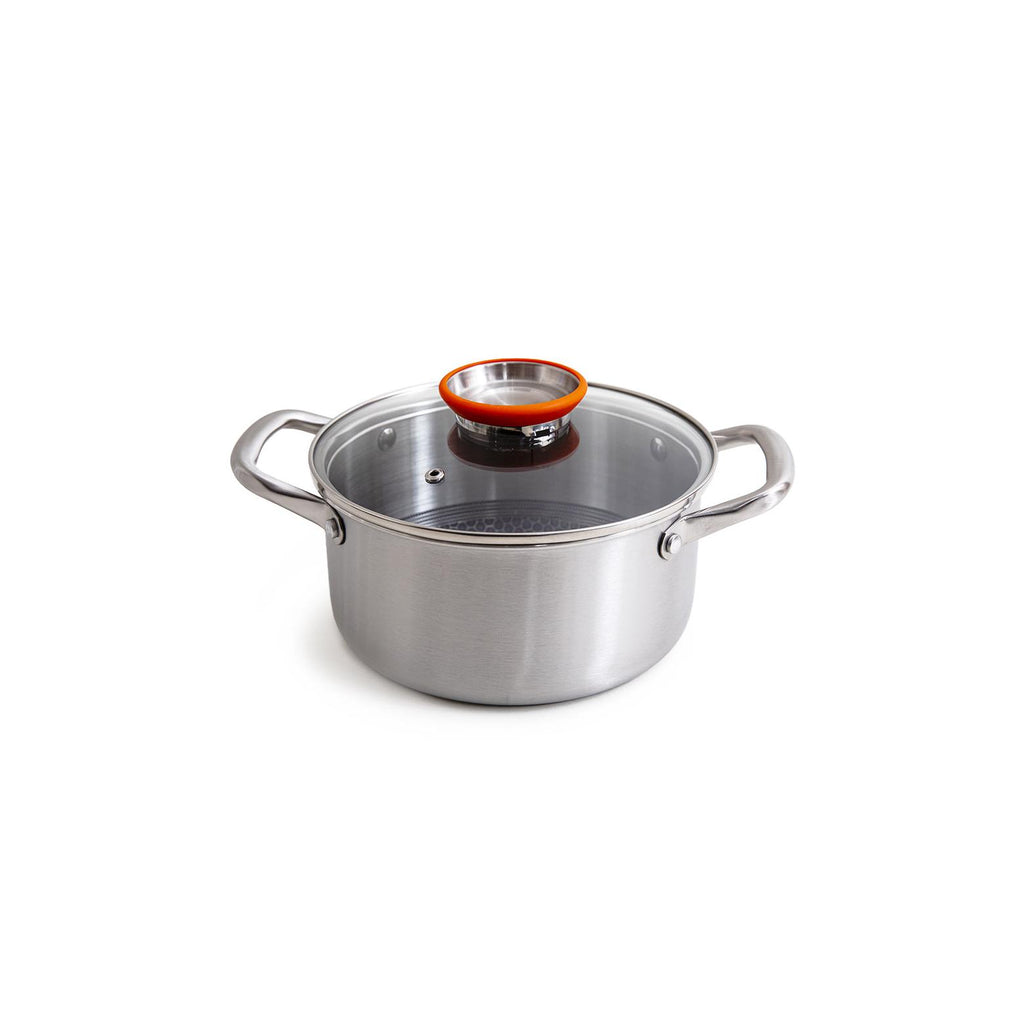 BlackSteel - Set 10 Pièces - Inox Triplex - Argenté