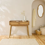 Palmo - Console 2 Tiroirs - Rotin