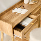Palmo - Console 2 Tiroirs - Rotin