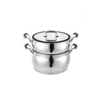 Cuscús - Acero inoxidable - Plata