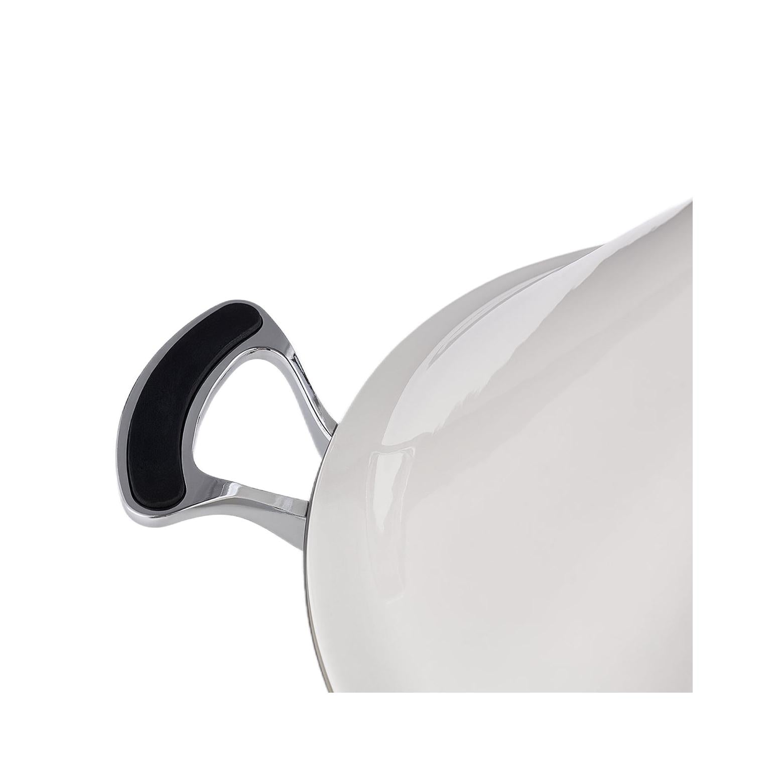 Tajine Avec Couvercle Céramique - Inox - Blanc